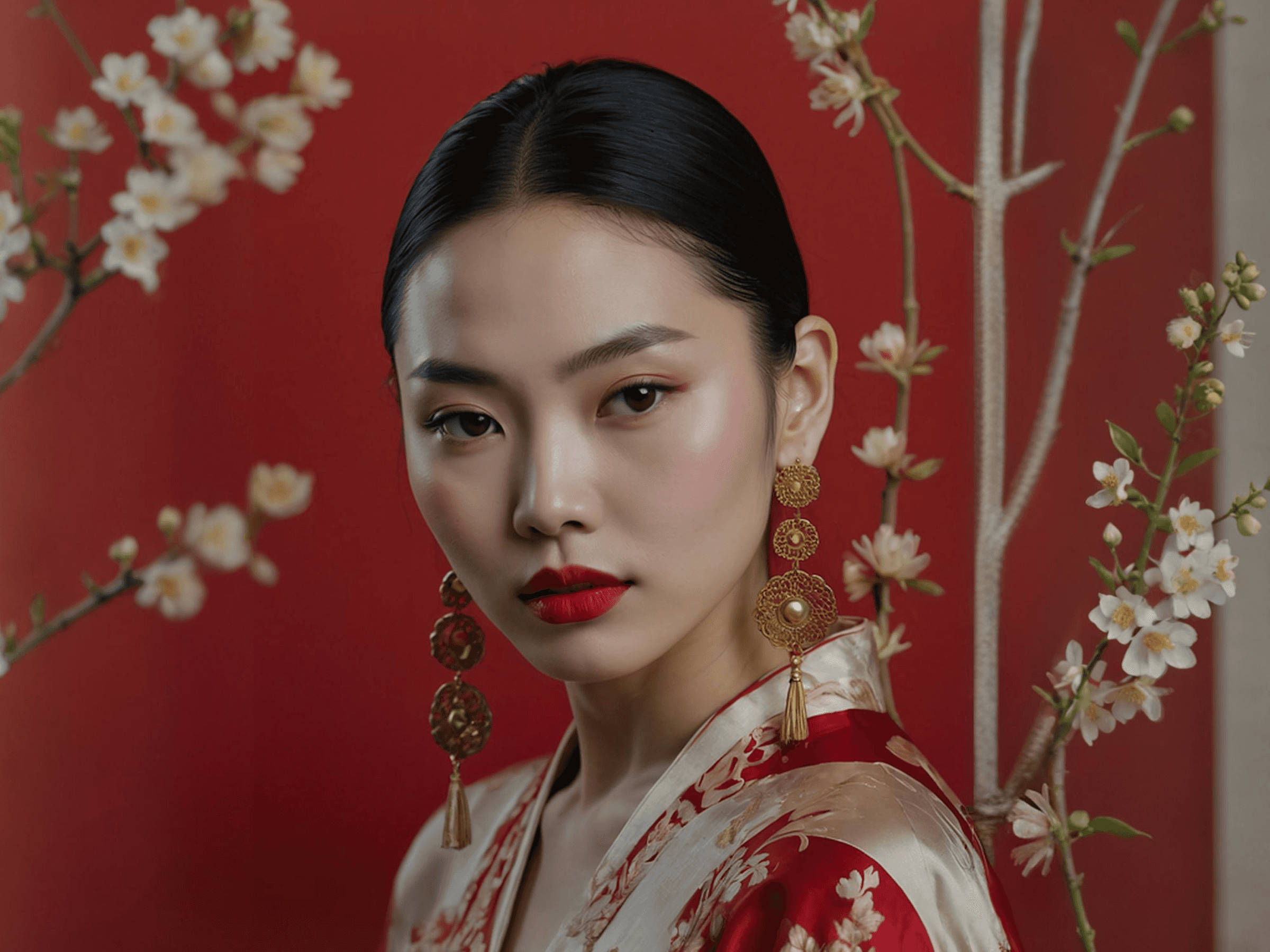 Woman traditional portrait